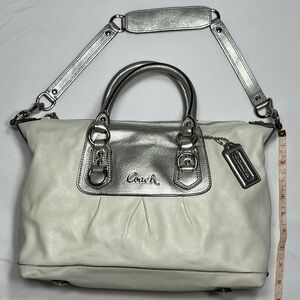 Coach Ashley Leather Satchel